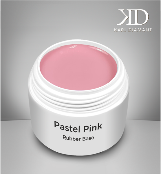 Karl Diamant Rubber Base Gel Pastel Pink 15ml